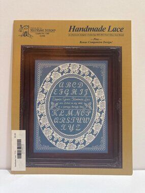 Handmade Lace Heirloom Cross Stitch Sampler Pattern By Treetrunk Designs 1998